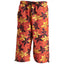 Mens 3/4 Swim Shorts - Sun Burst
