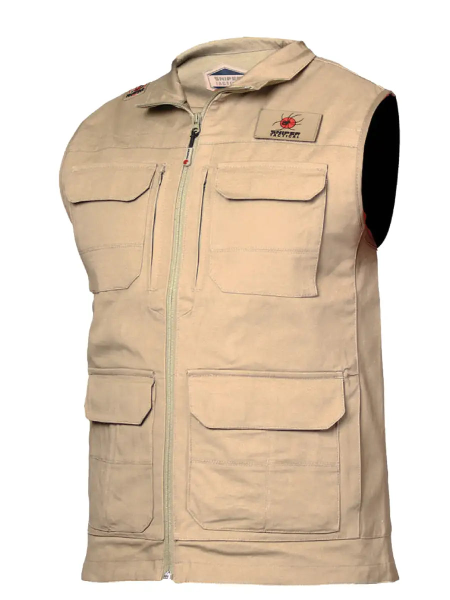 Men's Ranger Waistcoat Khaki Main image