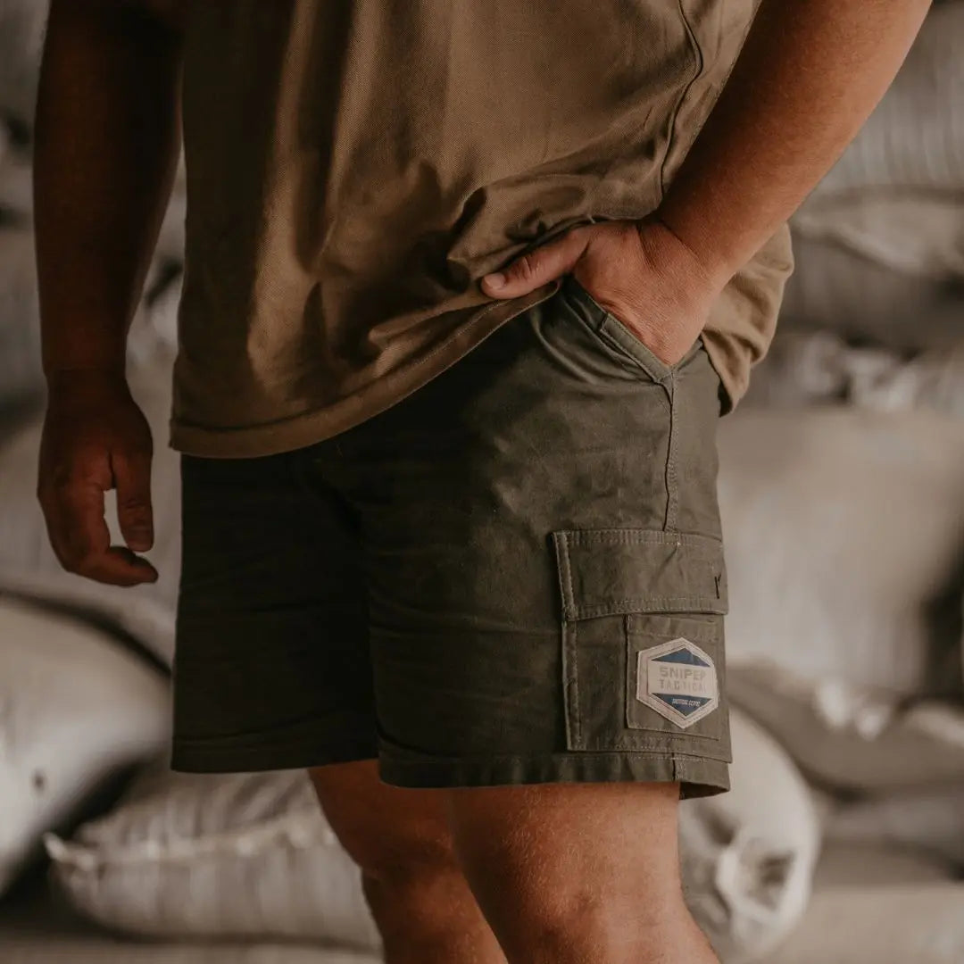 Best Men's Cargo Warrior Shorts Olive