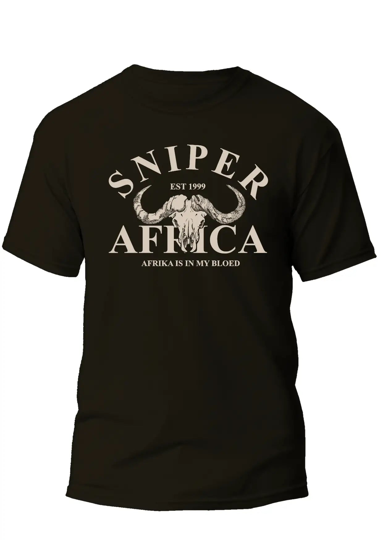 Afrika Mens T- Shirt - Black Main image