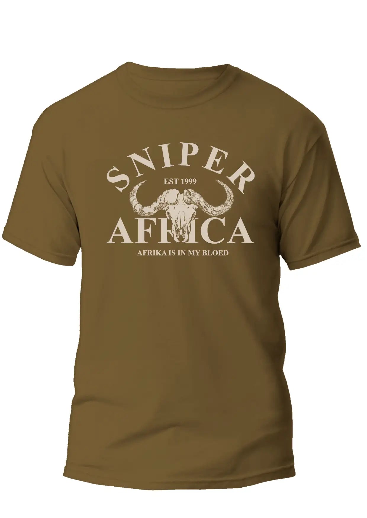 Afrika Mens T-Shirt - Cayote