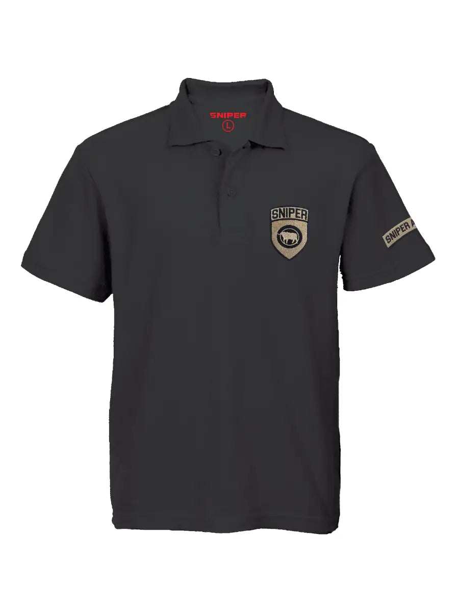 Golfer Shield logo Black Main image