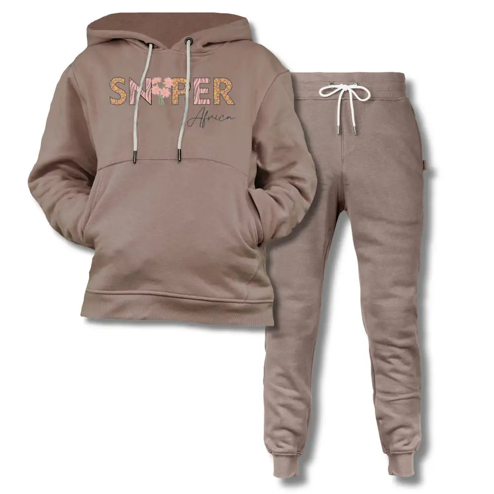 Kids Unbrushed Fleece Combo - Brown