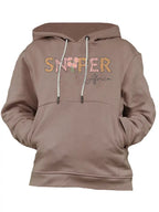 Girls Hoody Light Weight Flower Print