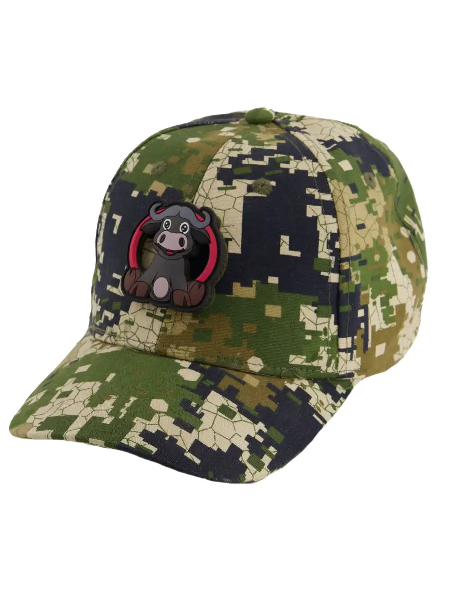 Buffy Peak Cap with removable patch - Pixelate Main image