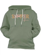 Girls Hoody Light Weight Flower Print