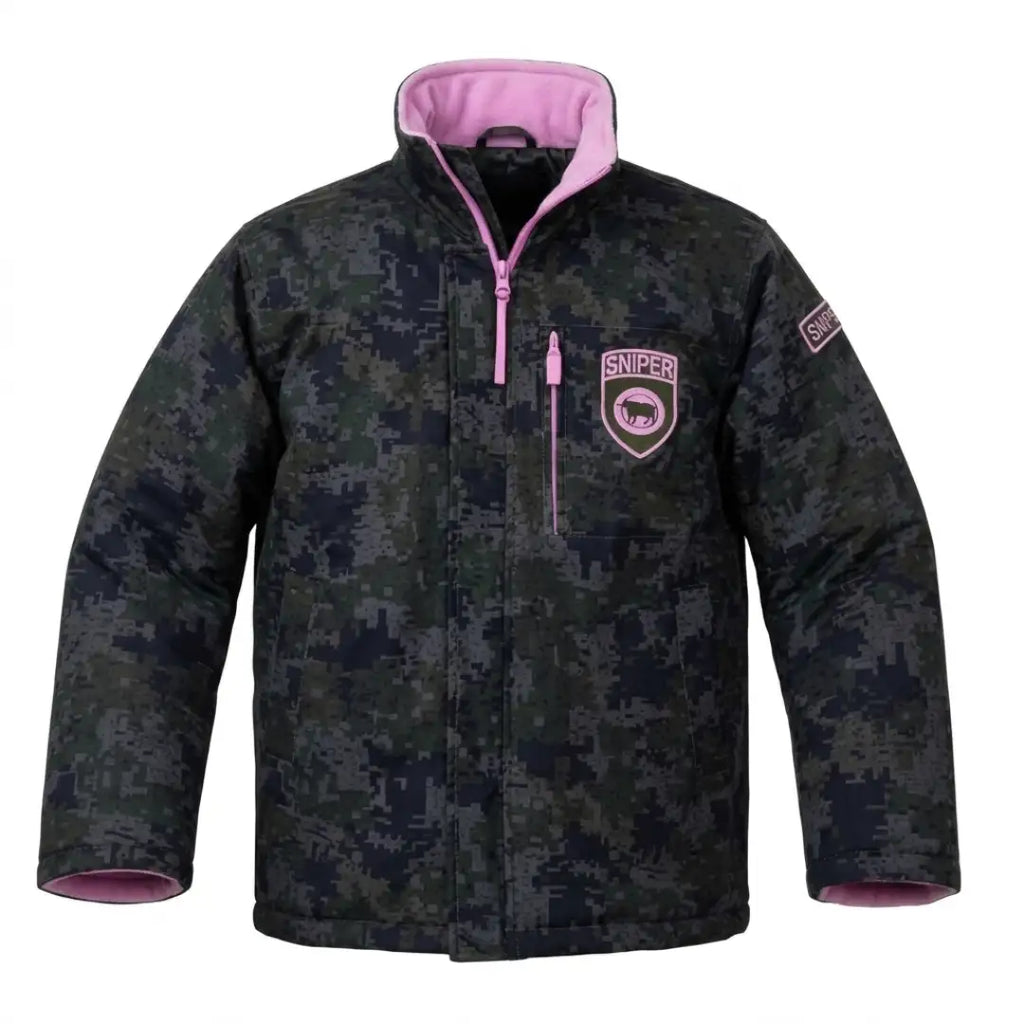 Sentry Kids Girls Parka Jackets - Urban Jungle