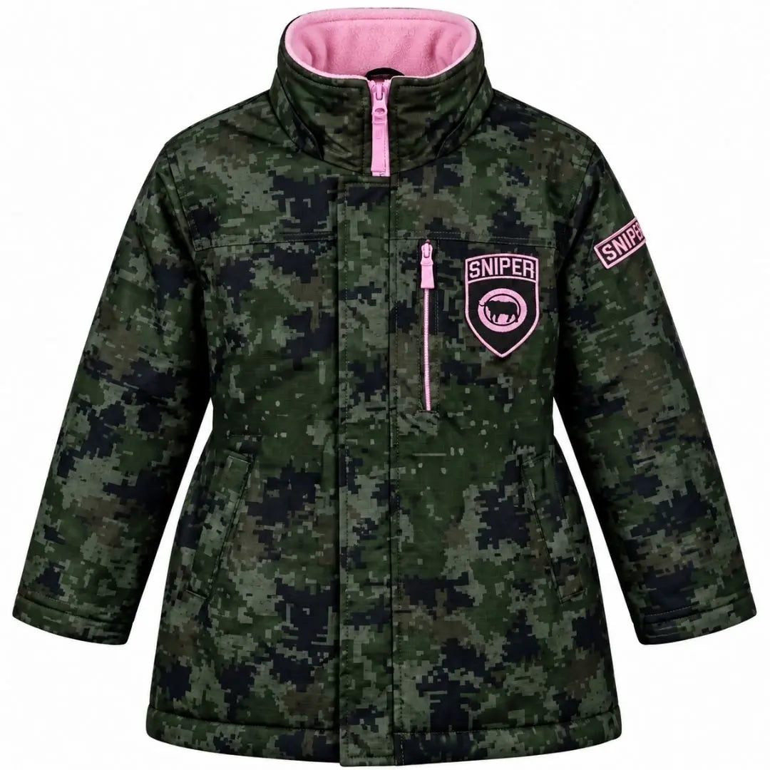 Sniper Africa Sentry Kids Girls Parka Jackets - Urban Jungle product image Main image