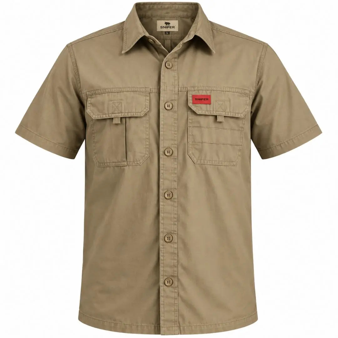 Men's Adventure Shirt S/S Khaki