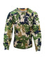 Kiddies Sweater Long Sleeve Fleece Pixelate