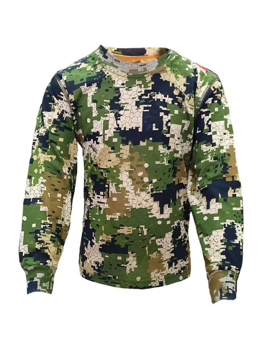 Kiddies Sweater Long Sleeve Fleece Pixelate Main image