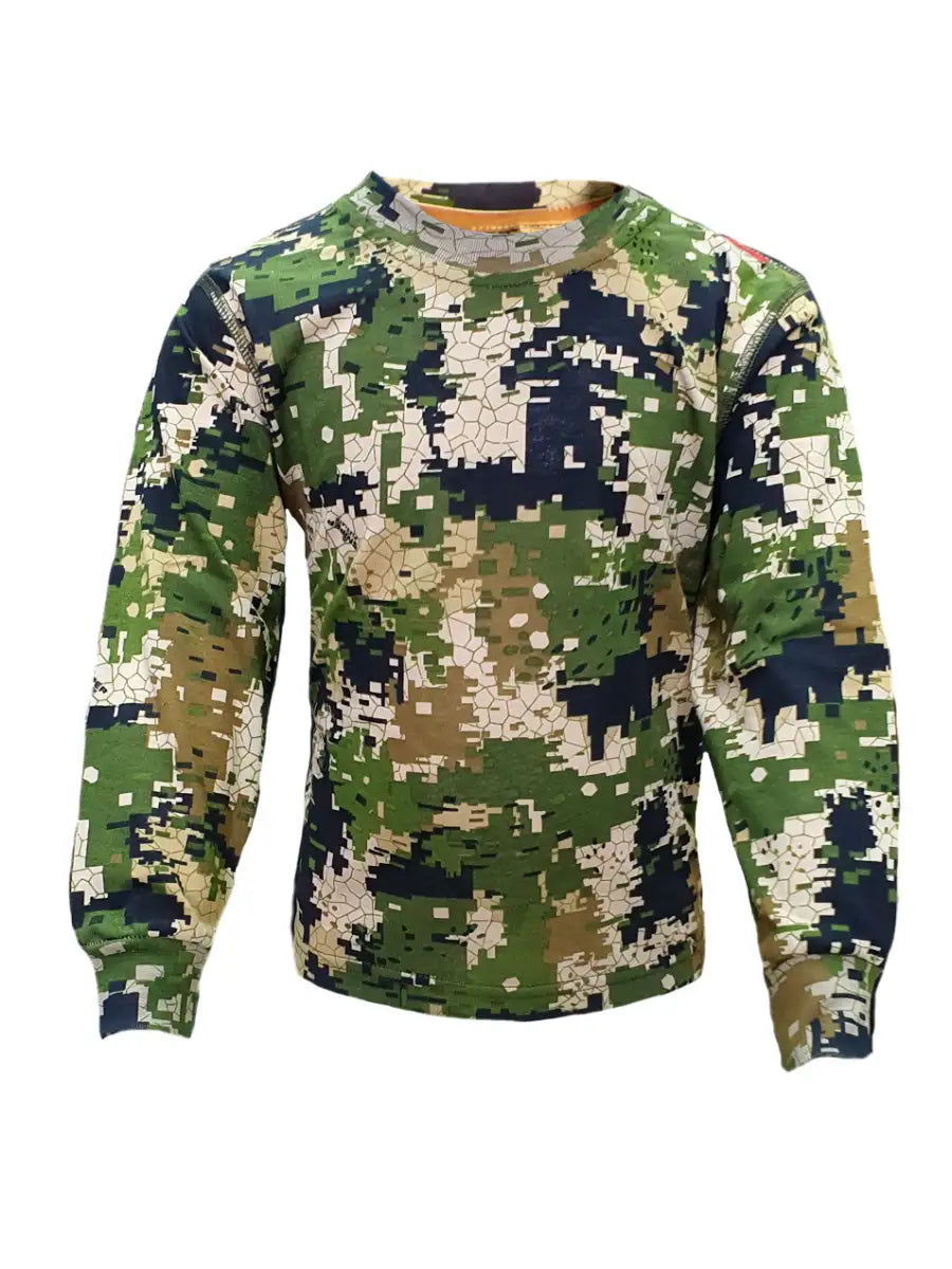 Kiddies T-Shirt Long Sleeve Pixelate Main image