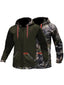 Kiddies Soft Shell Reversible Hoody 3D/Olive