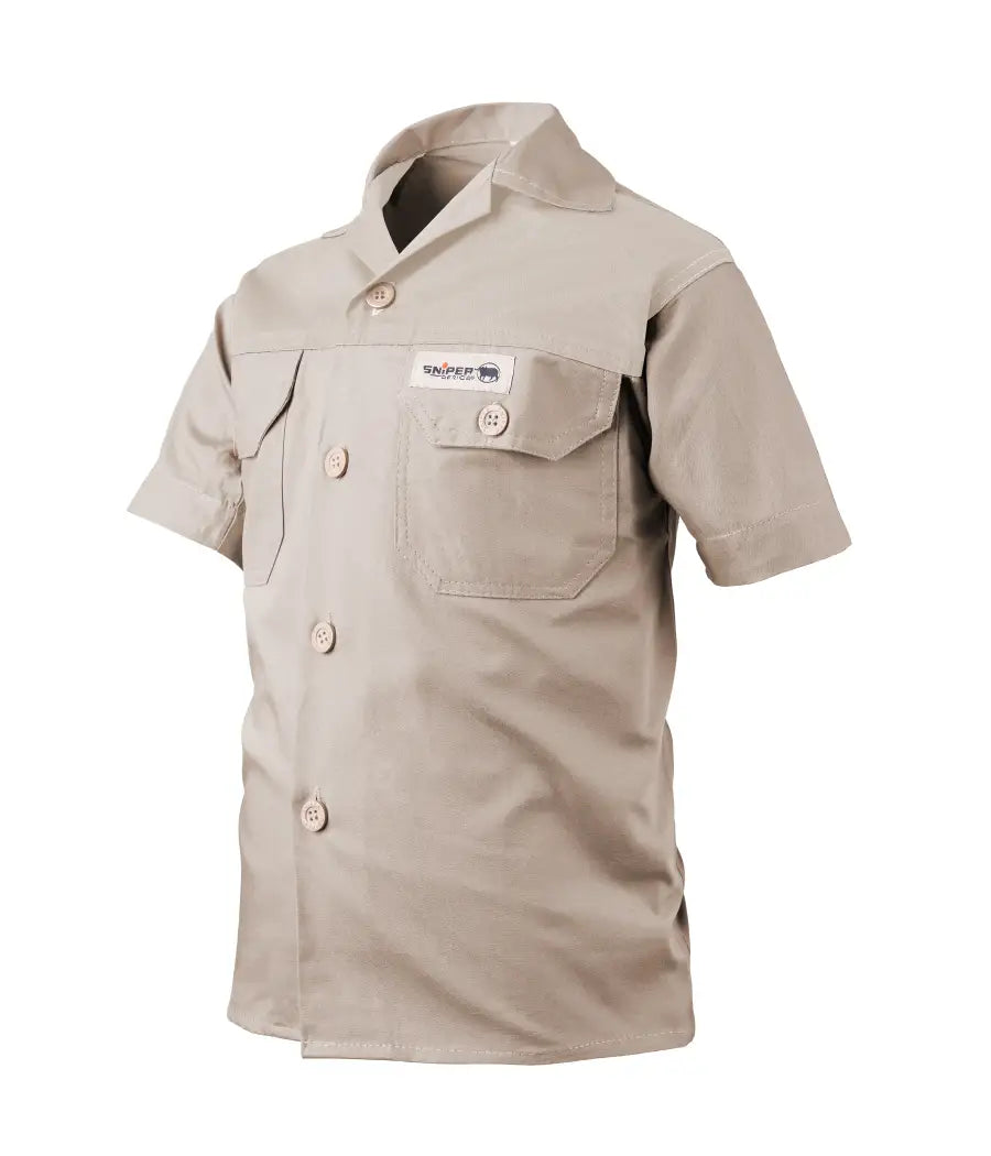 Kiddies Adventure S/S Shirt - Khaki