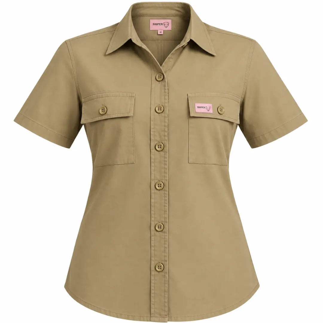 Ladies Adventure S/S Shirt Khaki