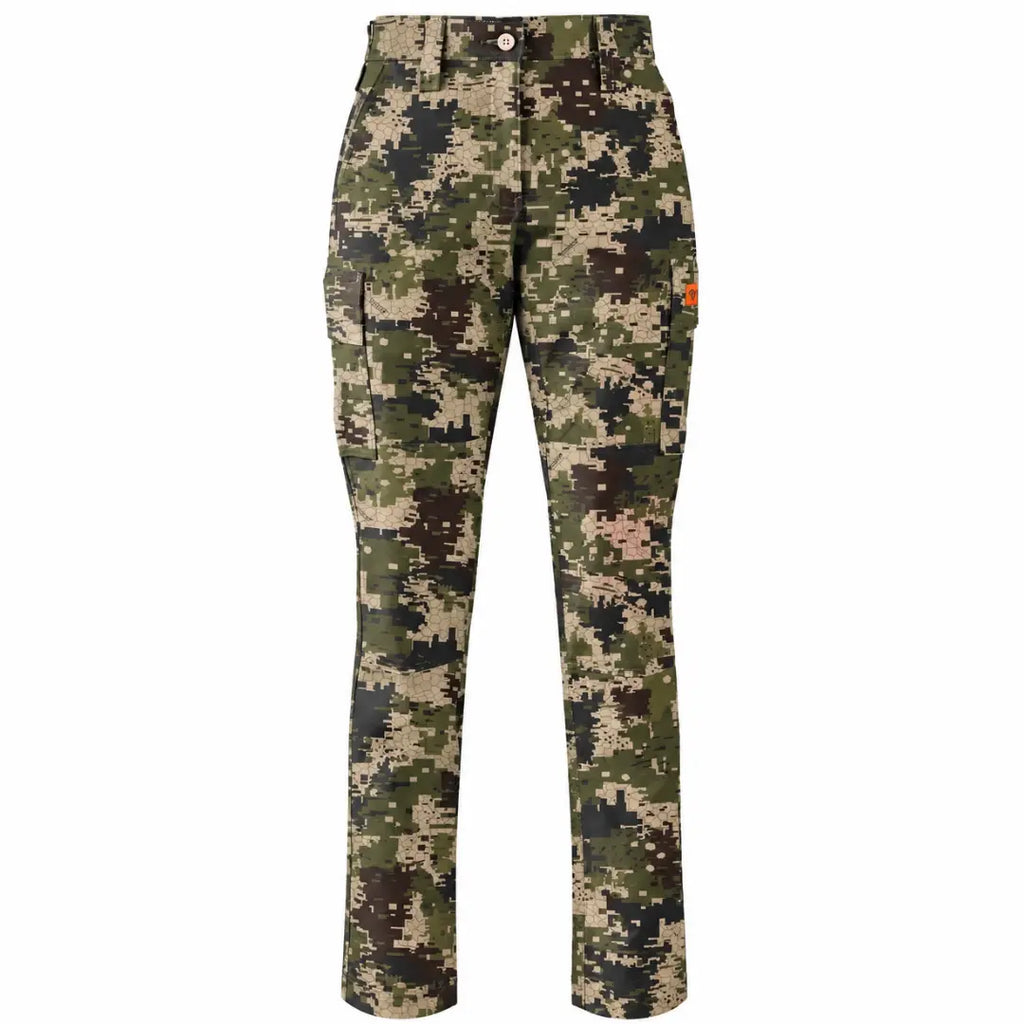 Ladies Cargo Trouser Pixelate