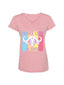 Pink Melange Hunt Like a Girl T-Shirt