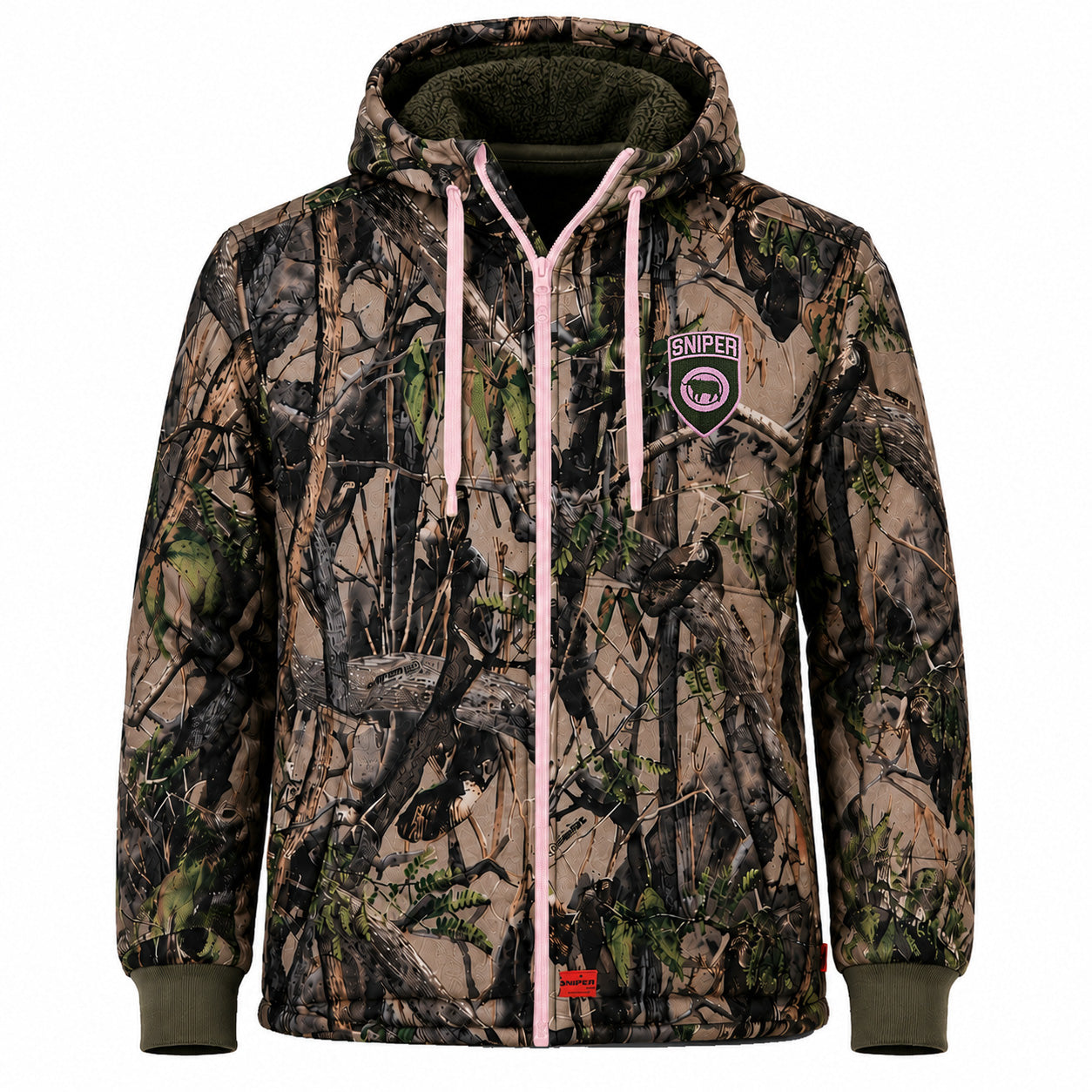 3D Ladies Sherpa Hoody