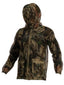 Men's Zip Mesh Hooded Top