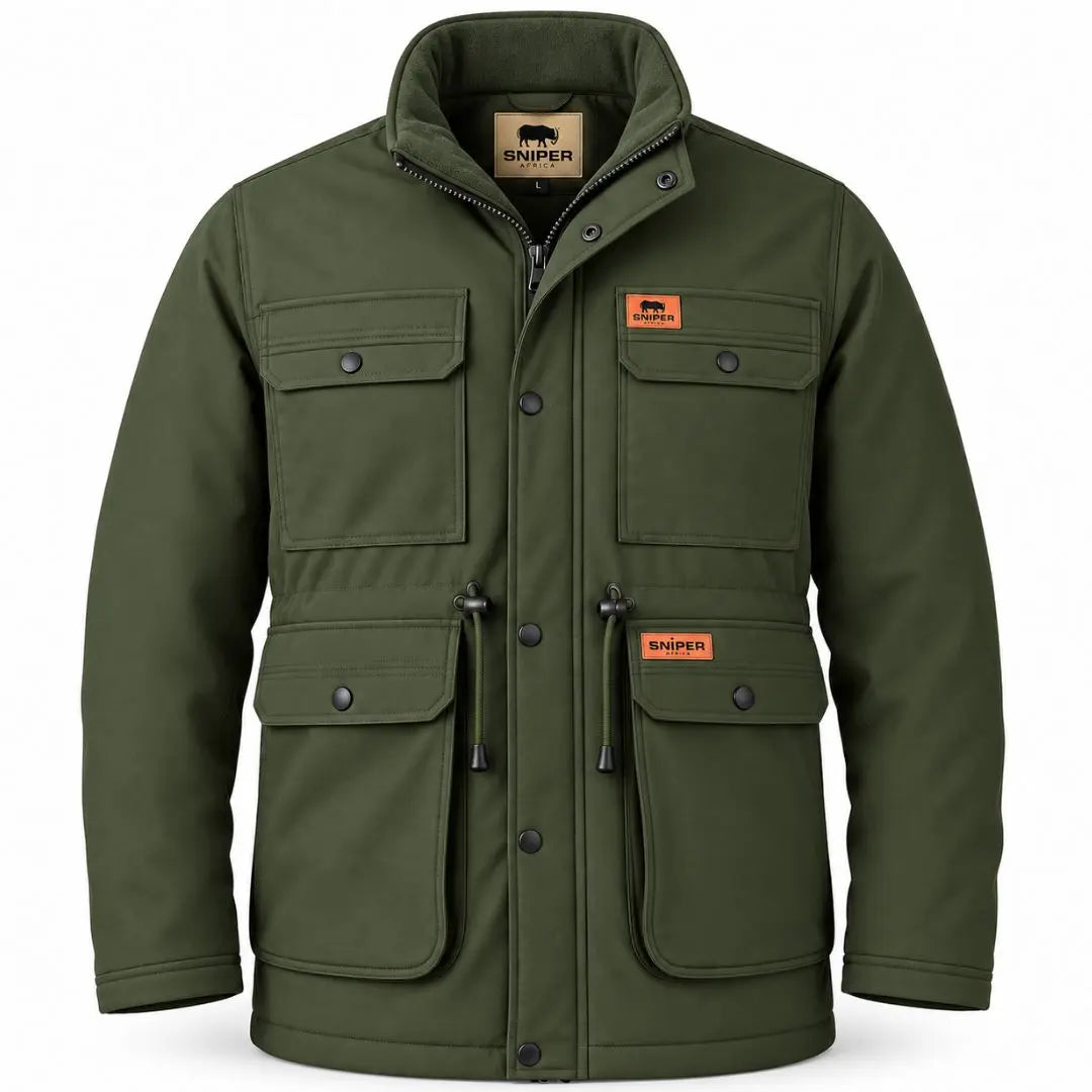Sniper Africa Flex Padded Parka — Military Olive