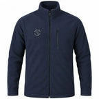 EDW Fleece Zipper Top - Navy Blue