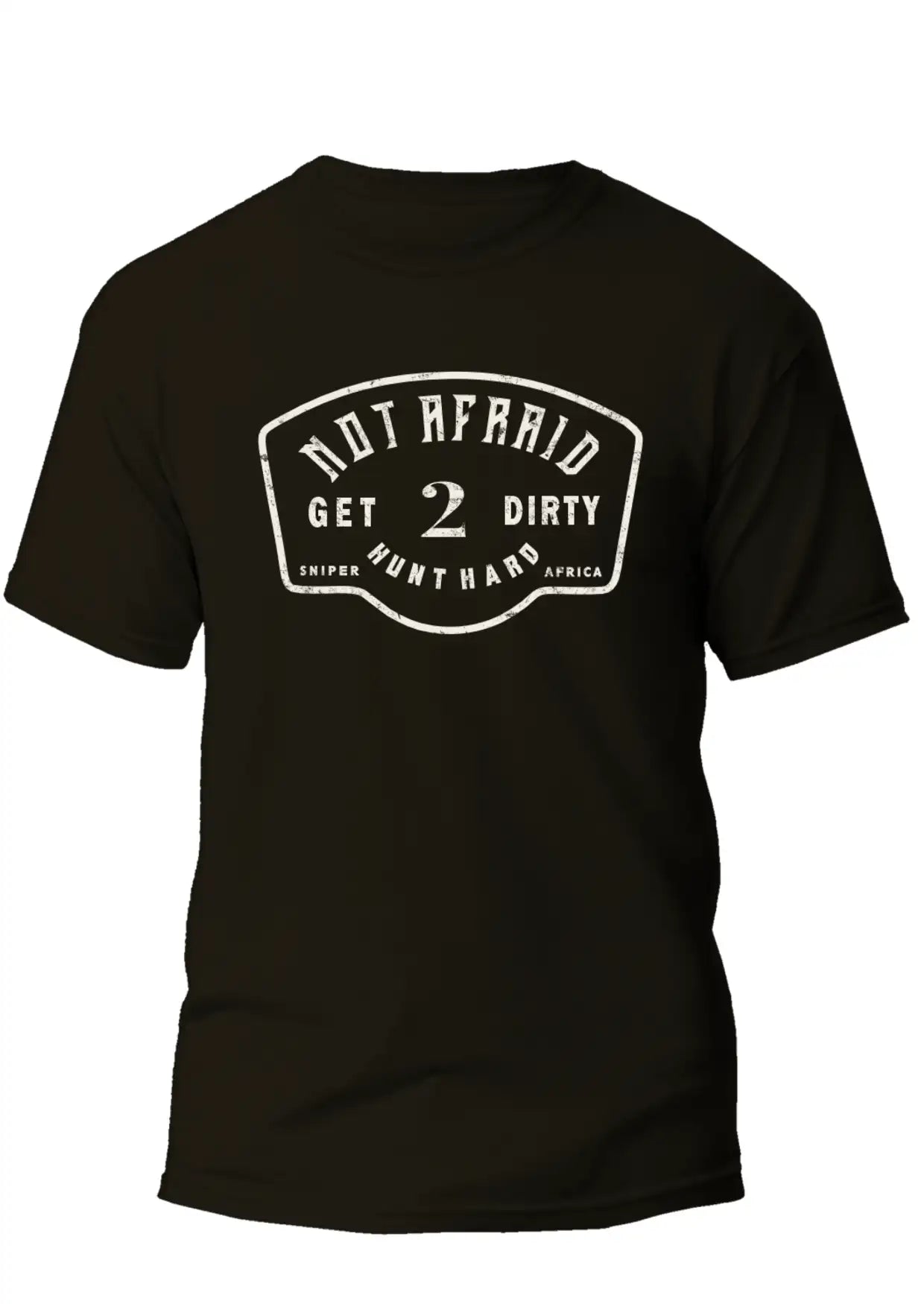 Not Afraid Mens T - Shirt - Black
