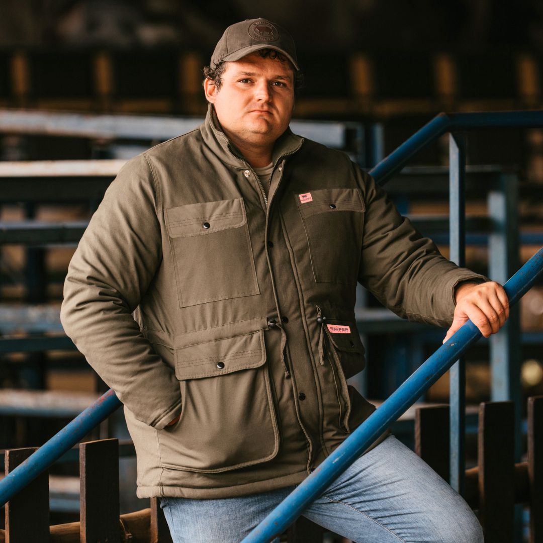 Sniper Africa Flex Padded Parka — Military Olive