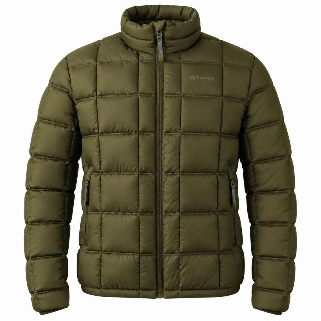Timbavati Block Puffer Jacket - Olive