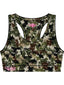 Ladies Crop Top Pixelate