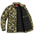 Sniper Africa Men’s Padded Camo Parka Jacket Pixelate product image