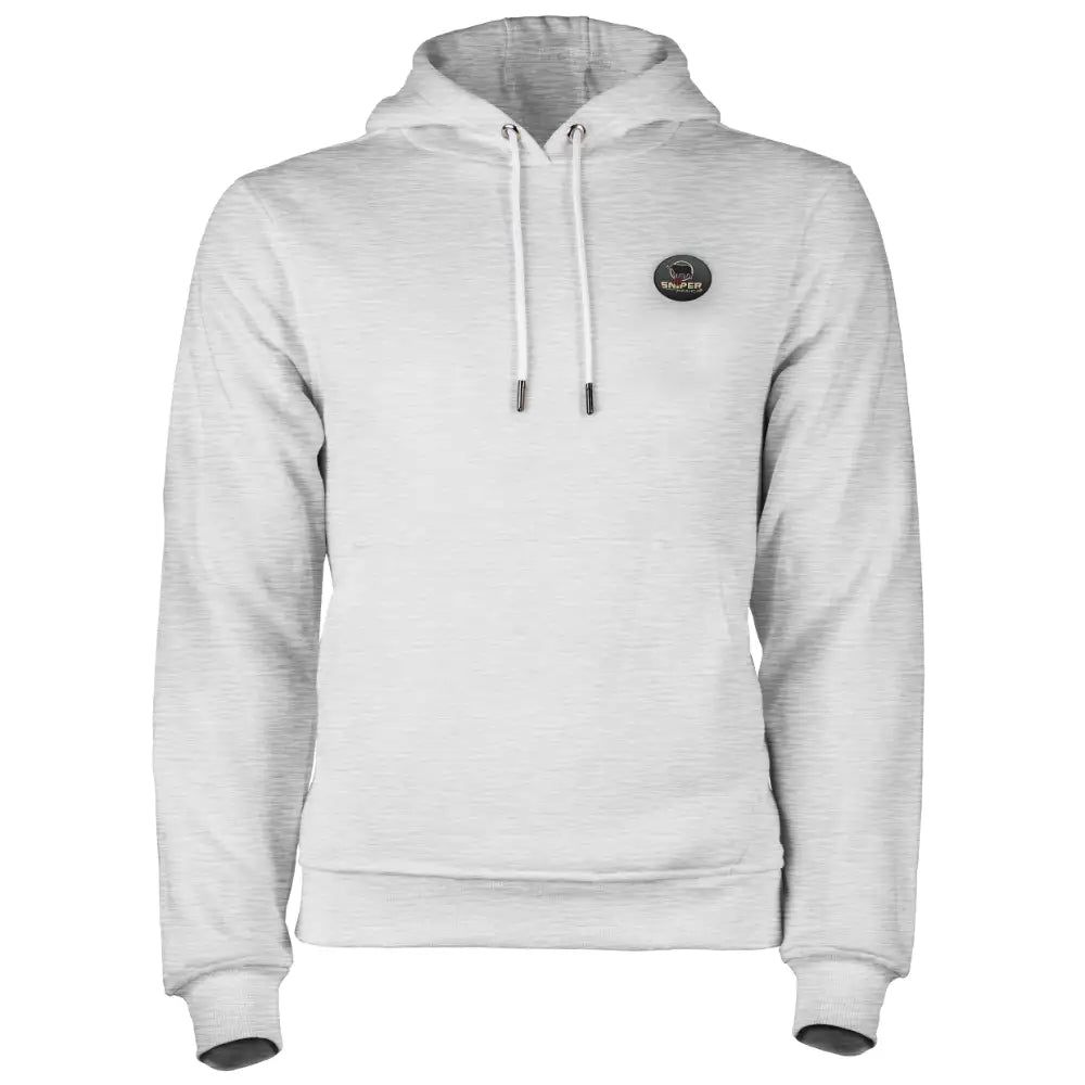 Trek Brushed Hoody - Grey Melange