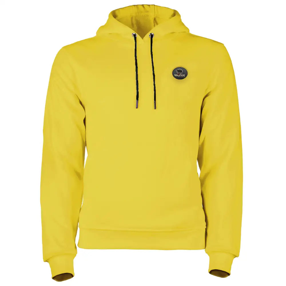 Trek Unbrushed Hoody - Yellow