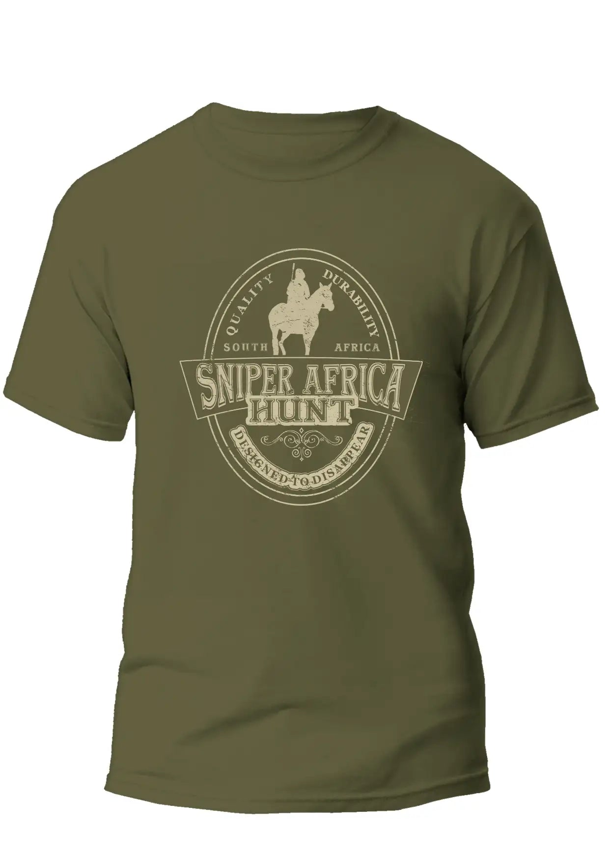 Wild Mens T-Shirt - Olive